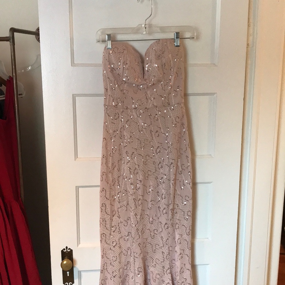 Blush pink gown